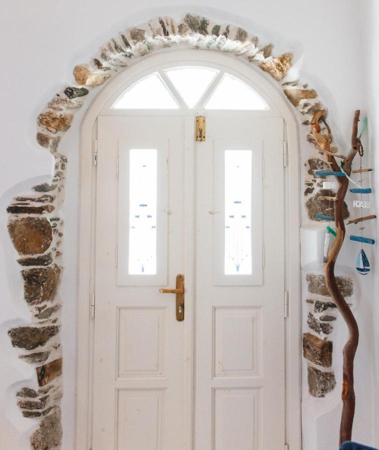Blue & White: An Absolute Aegean Dream House Villa Galini  Exteriör bild