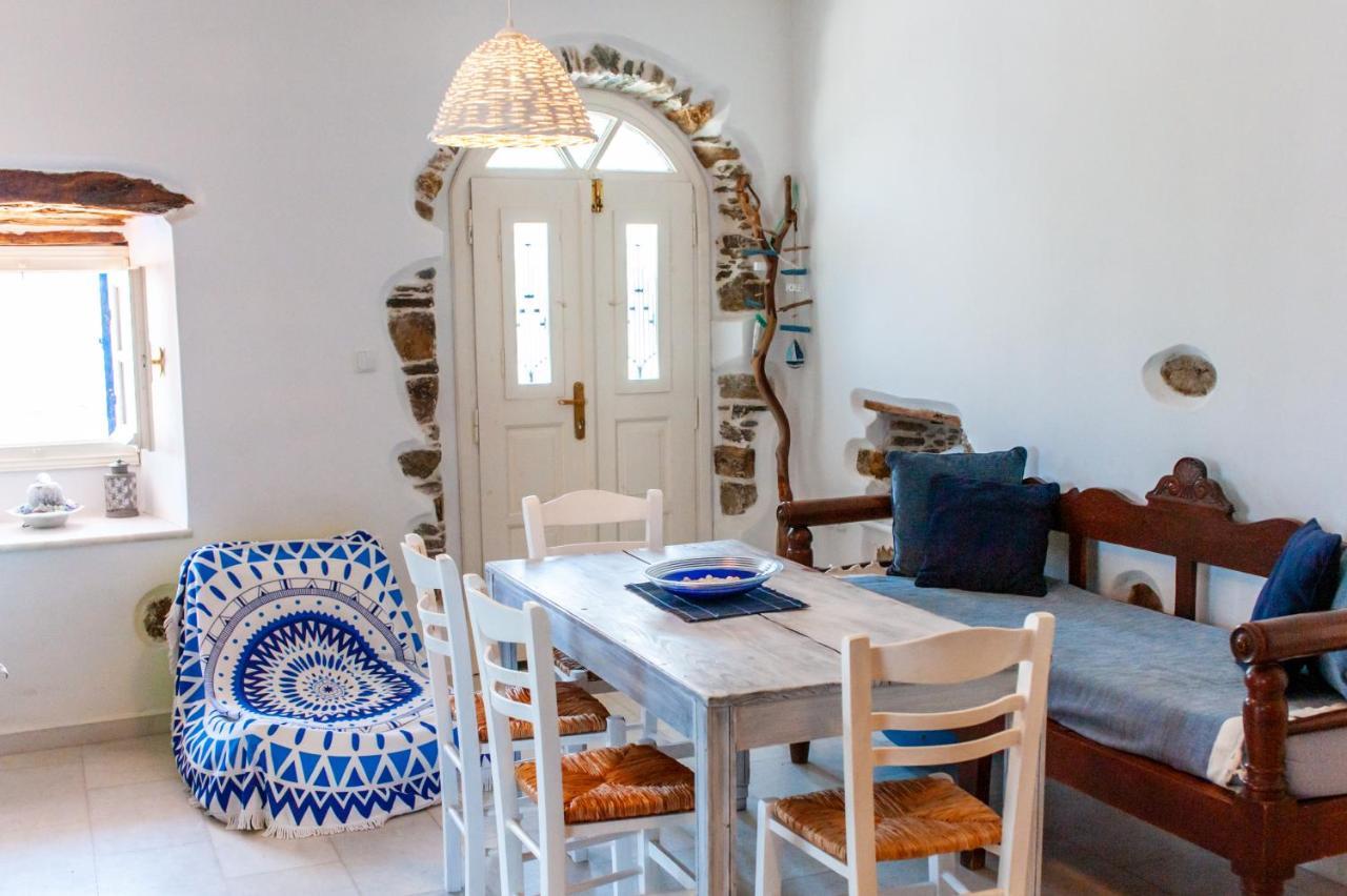 Blue & White: An Absolute Aegean Dream House Villa Galini  Exteriör bild