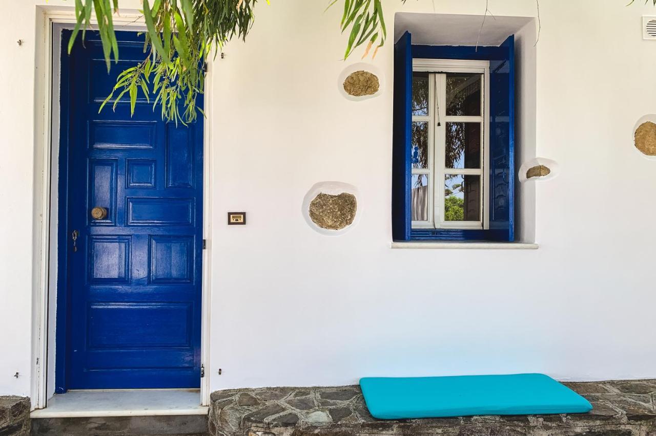 Blue & White: An Absolute Aegean Dream House Villa Galini  Exteriör bild