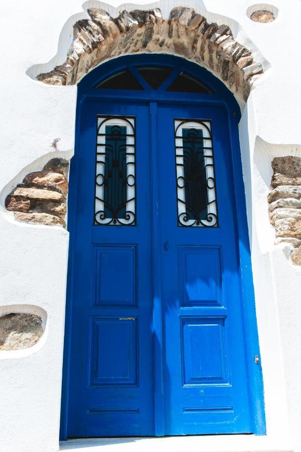 Blue & White: An Absolute Aegean Dream House Villa Galini  Exteriör bild
