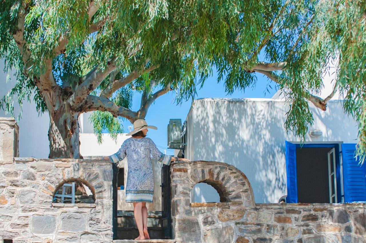 Blue & White: An Absolute Aegean Dream House Villa Galini  Exteriör bild