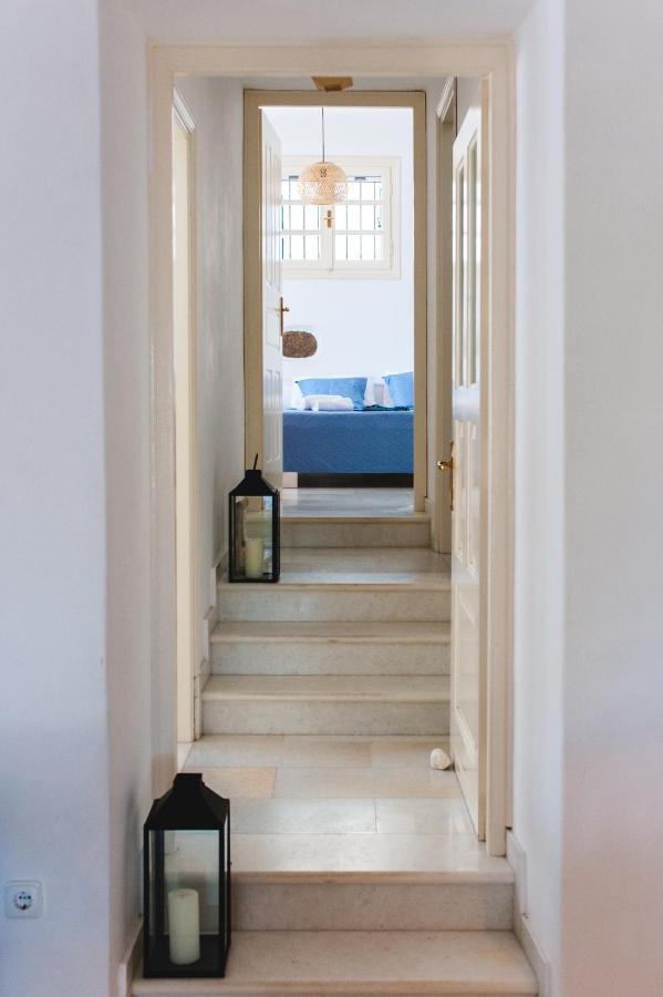 Blue & White: An Absolute Aegean Dream House Villa Galini  Exteriör bild
