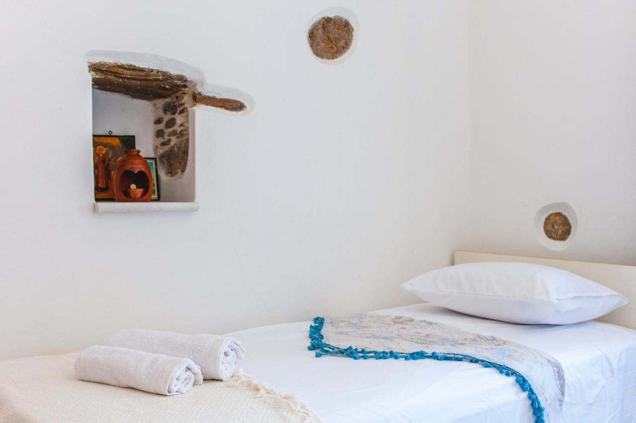 Blue & White: An Absolute Aegean Dream House Villa Galini  Exteriör bild
