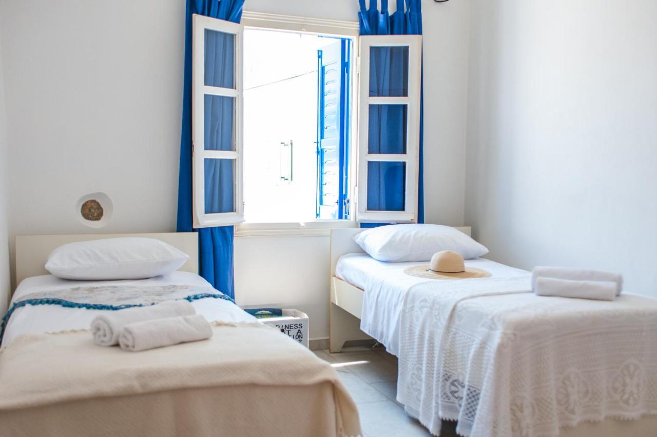 Blue & White: An Absolute Aegean Dream House Villa Galini  Exteriör bild