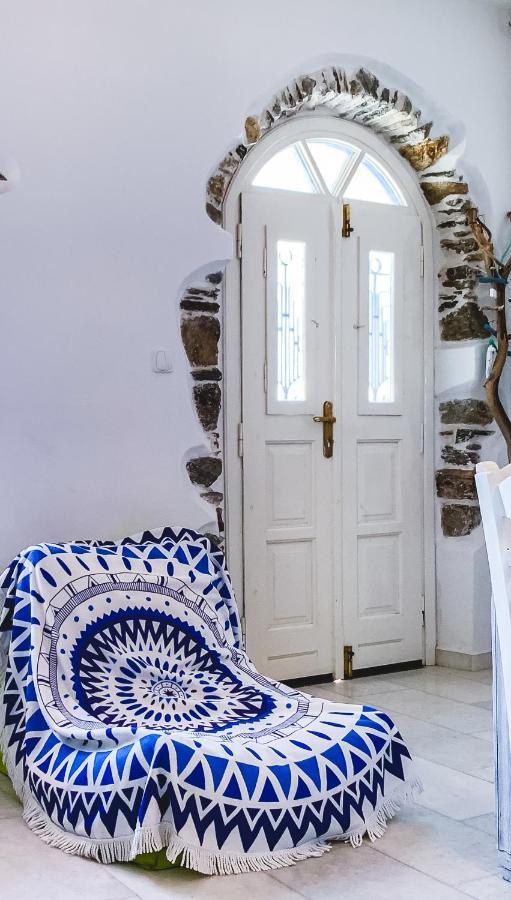 Blue & White: An Absolute Aegean Dream House Villa Galini  Exteriör bild